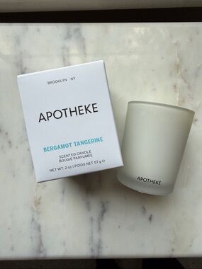 Apotheke Bergamot Tangerine Scented Candle *NEW*